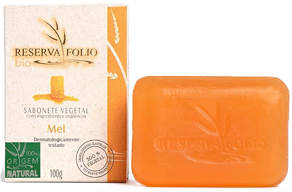 Reserva Folio Sabonete Vegetal Mel 100g