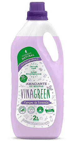 Vinagreen Amaciante de Roupas Campos de Lavanda 2L