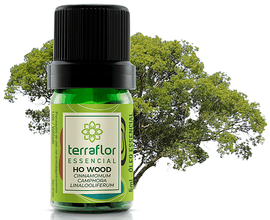 Terra Flor Óleo Essencial de Ho Wood 5ml