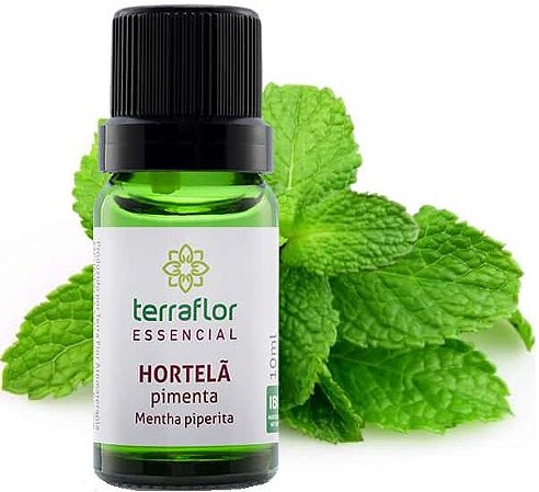 Terra Flor Óleo Essencial de Hortelã Pimenta 10ml