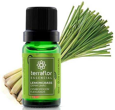 Terra Flor Óleo Essencial de Lemongrass 10ml