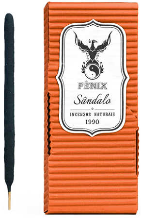 Fênix Incenso Natural Sândalo 9 un