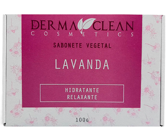 Derma Clean Sabonete Vegetal Lavanda 100g