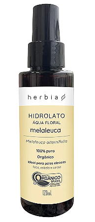 Herbia Hidrolato de Melaleuca Orgânico 120ml