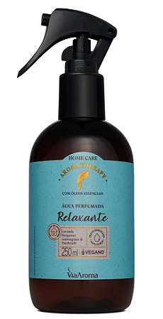 Via Aroma Água Perfumada Relaxante Para Tecidos 250ml