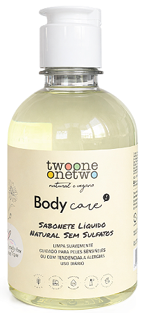 Twoone Onetwo Sabonete Líquido Corporal Sem Sulfatos 250g