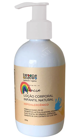 Twoone Onetwo Loção Corporal Infantil Hipoalergênica 250g
