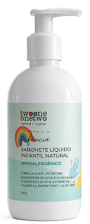 Twoone Onetwo Sabonete Líquido Infantil Hipoalergênico 250g