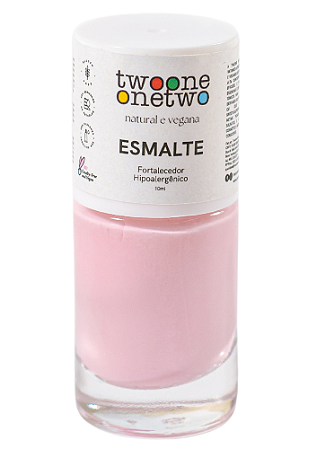 Twoone Onetwo Esmalte Hipoalergênico 1604 Light Rose 10ml