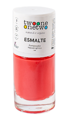 Twoone Onetwo Esmalte Hipoalergênico 1624 Poppy Red 10ml