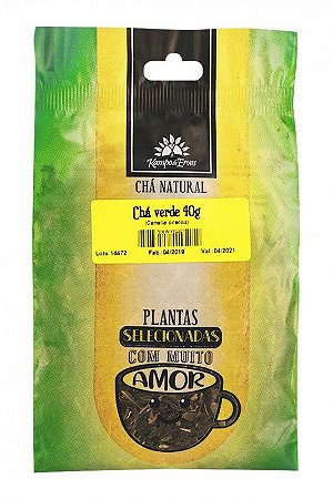 Kampo de Ervas Chá Verde Fracionado 40g