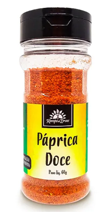 Kampo de Ervas Páprica Doce Condimento Puro 60g