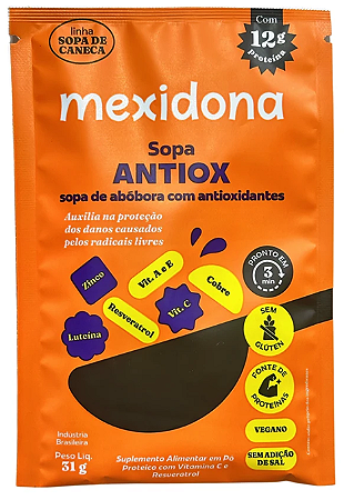 Mexidona Sopa Antiox - Sopa de Caneca 31g
