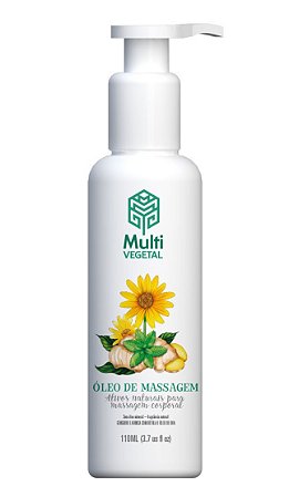 Multi Vegetal Óleo de Massagem Gengibre e Arnica 110ml