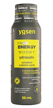 Yosen Pré-Treino Pro Energy Boost Ydrosolv 55ml