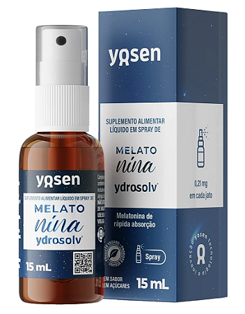 Yosen Melatonina Ydrosolv em Spray 15ml