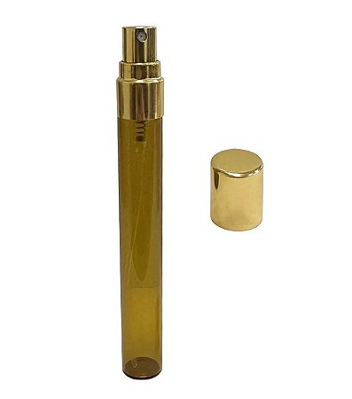 Frasco de Vidro Âmbar 10ml c/ Válvula Spray 1un