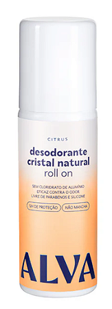 Alva Desodorante Roll-on Cristal Natural Citrus