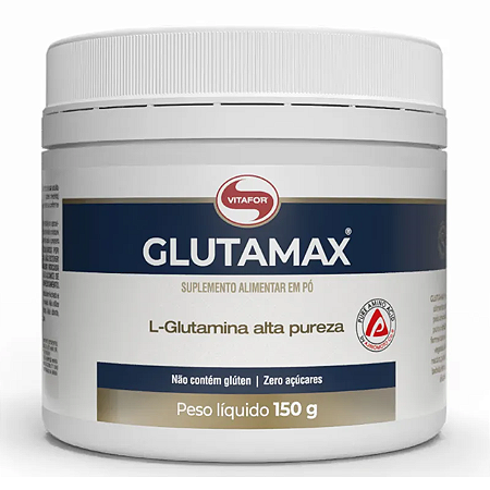 Vitafor Glutamax em Pó - Glutamina Pura e Isolada