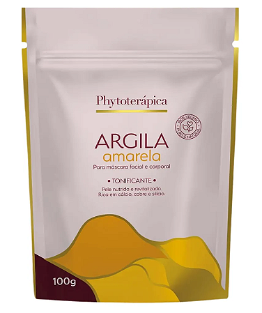 Phytoterápica Argila Amarela em Pó 100g
