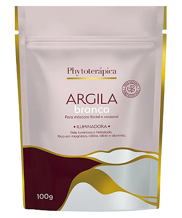 Phytoterápica Argila Branca em Pó 100g