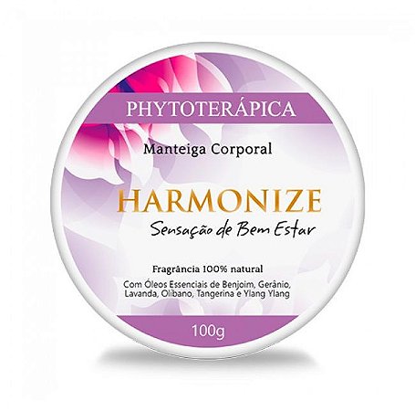 Phytoterápica Manteiga Corporal Harmonize - Sensação de Bem Estar 100g