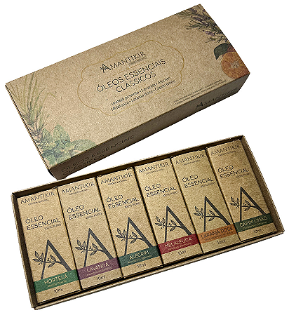 Amantikir KIT c/ 6 Óleos Essenciais Clássicos
