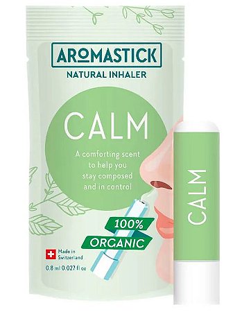 AromaStick Inalador Nasal Natural Calm - Calma e Conforto 1un