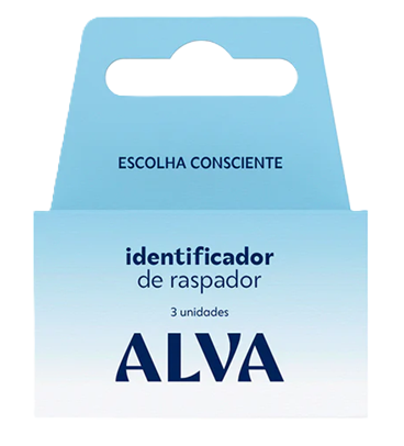 Alva Identificador de Raspador de Língua 3un