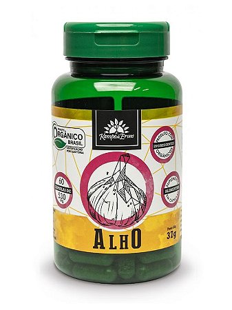 Kampo de Ervas Alho Orgânico (570mg) - 60 Cápsulas Veganas