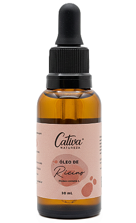 Cativa Natureza Óleo de Rícino 30ml