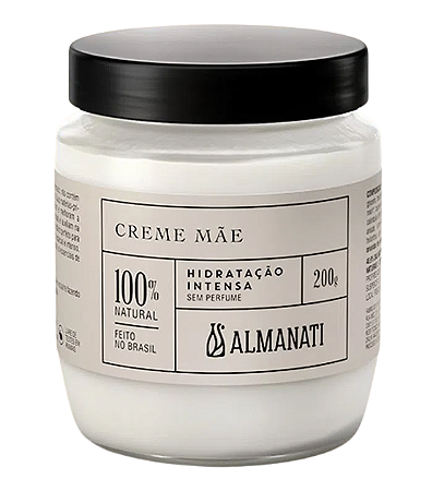 Almanati Creme Mãe Hidratação Intensa Sem Perfume 200g