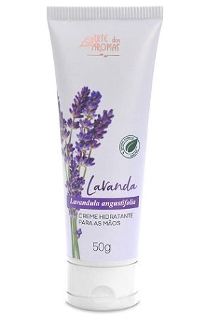 Arte dos Aromas Creme Hidratante para Mãos Lavanda 50g