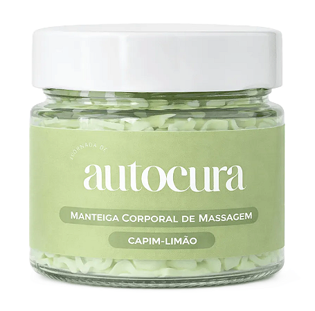 Jornada Manteiga Corporal de Massagem Chakra Cardíaco Capim Limão 180g