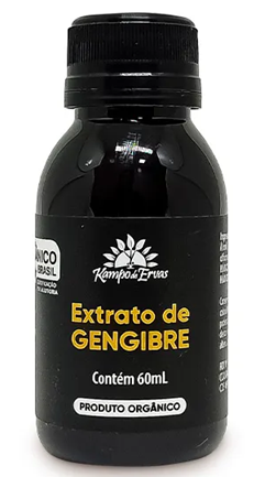 Kampo de Ervas Extrato de Gengibre Orgânico 60ml