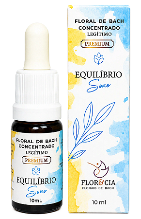 Flor & Cia Floral de Bach Concentrado Equilíbrio Sono 10ml