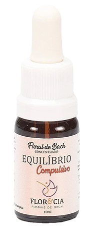 Flor & Cia Floral de Bach Concentrado Equilíbrio Compulsivo 10ml
