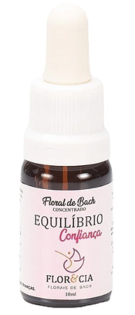 Flor & Cia Floral de Bach Concentrado Equilíbrio Confiança 10ml