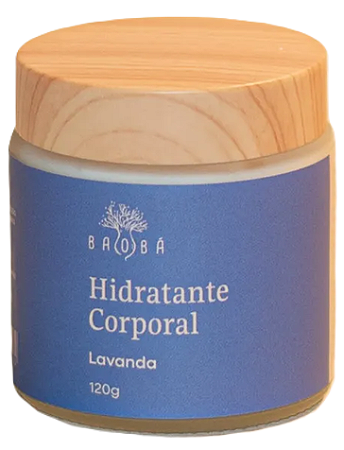 Baobá Hidratante Corporal Lavanda 120g