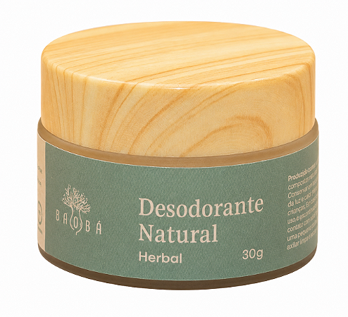 Baobá Desodorante Natural Cremoso Herbal