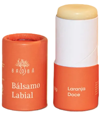Baobá Bálsamo Labial Laranja 15g