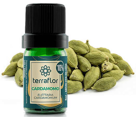 Terra Flor Óleo Essencial de Cardamomo Diluído 10% 5ml