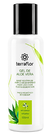 Terra Flor Gel de Aloe Vera Neutro 120ml