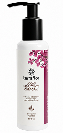 Terra Flor Loção Hidratante Corporal com Patchouli e Sândalo 120ml