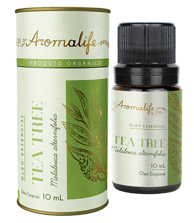 Aromalife Óleo Essencial de Tea Tree (Melaleuca) Orgânico 10ml