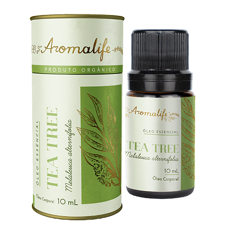 Aromalife Óleo Essencial de Tea Tree (Melaleuca) Orgânico 10ml