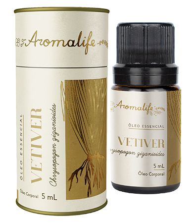 Aromalife Óleo Essencial de Vetiver 5ml
