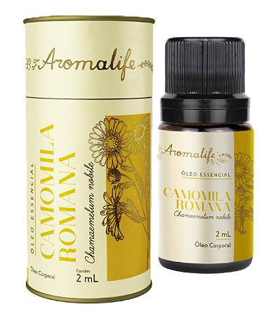 Aromalife Óleo Essencial de Camomila Romana 2ml