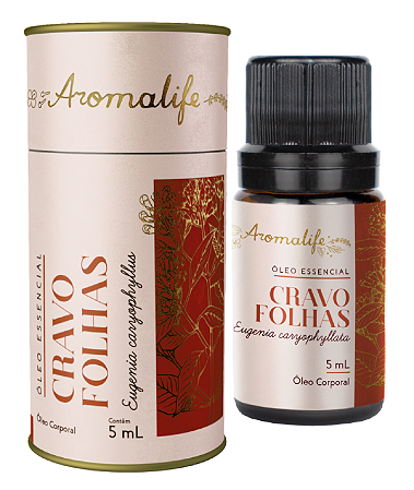 Aromalife Óleo Essencial de Cravo Folhas 5ml