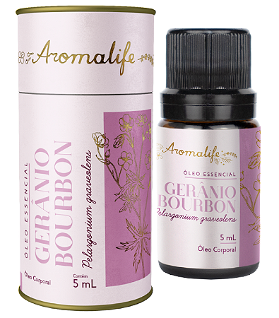 Aromalife Óleo Essencial de Gerânio Bourbon 5ml